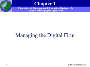 Managing the Digital Firm