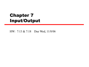 07 Input Output