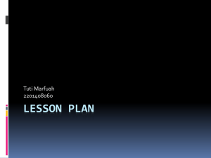 Lesson Plan - WordPress.com