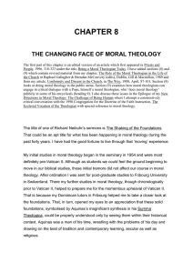 the changing face of moral theology