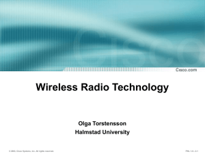 Wireless Radio Technology