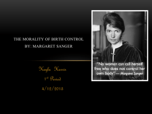 The Mortality of Birth Control