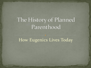 The History of Planned Parenthood.Maxwell