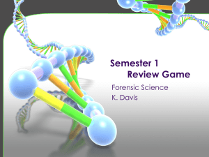 Semester 1 Review Game