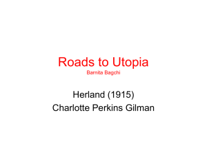 Roads to Utopia Barnita Bagchi