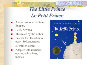 The Little Prince Le Petit Prince