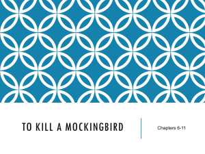 To Kill a Mockingbird - Coronado High School