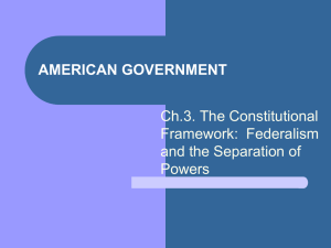 AMERICAN GOVERNMENT POWER AND PURPOSE, 8th Edition