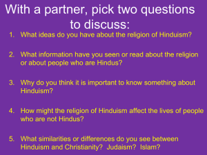 Hinduism Notes