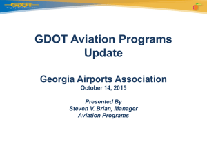 GAA 2015 GDOT Presentation 10-12-15