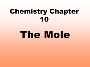 Chemistry Chapter 10