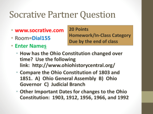 Ohio Constitution Over Time