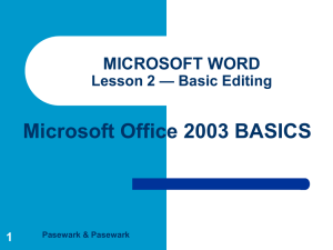 Word PPT Lesson 02
