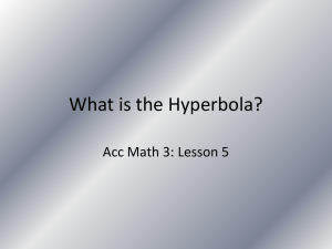 What is the Hyperbola?
