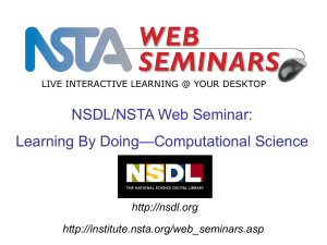 NSDL_Science - NSTA Learning Center