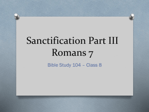 Romans chapter 7 teaches us that while righteousness is required, it