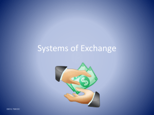 Systems of Exchange