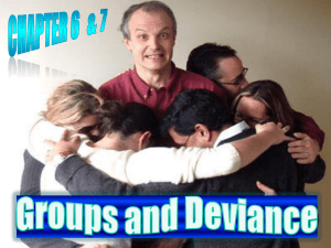 Groups are NOT…