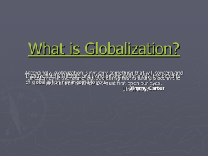Globalization of Dubai
