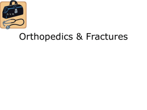 Orthopedics & Fractures - PEER
