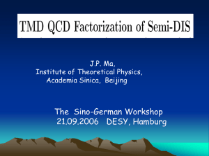 Transverse-momentum-dependent QCD factorization of