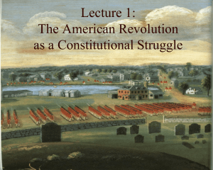 The American Revolution as a Constitutional Struggle