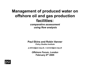 Offshore Forum (Produced water) - February 8 2005