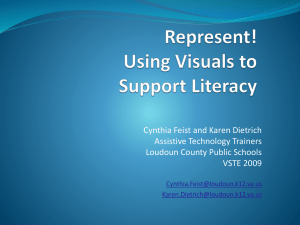 Represent! Using Visuals to Support Literacy