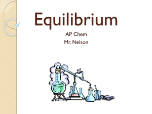 Equilibrium - Fall River Public Schools