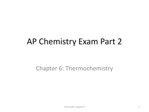 AP Chemistry Notes
