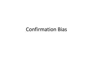 Cognitive-Biases