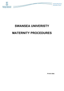 Maternity Leave Procedure