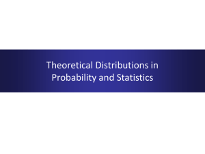 Lecture 5 - The Department of Statistics and Applied Probability, NUS