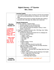 Thursday, November 5 - Kenton County Schools