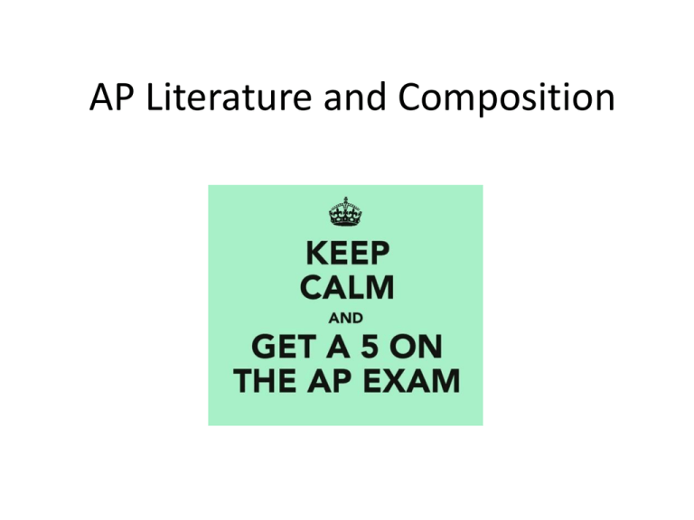 AP Literature and Composition