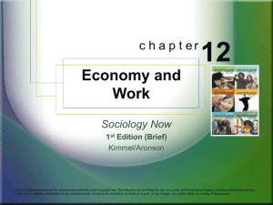 12 economy and work