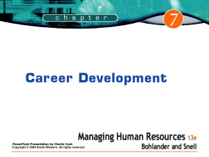 Managing Human Resources 13e - Bohlander - Course ON-LINE