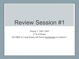 Review Session #1