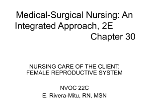 Medical-Surgical Nursing: An Integrated - Rivera