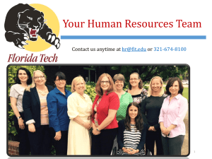 Your Human Resources Team