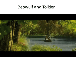 Beowulf and JRR Tolkien