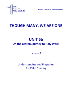 UNIT 5b - Lesson 1, Understanding and Preparing for Palm S