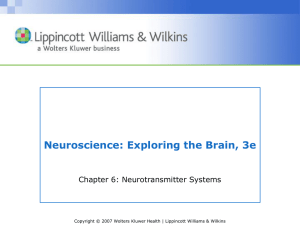 Chapter 06 - Neurotransmitter Systems
