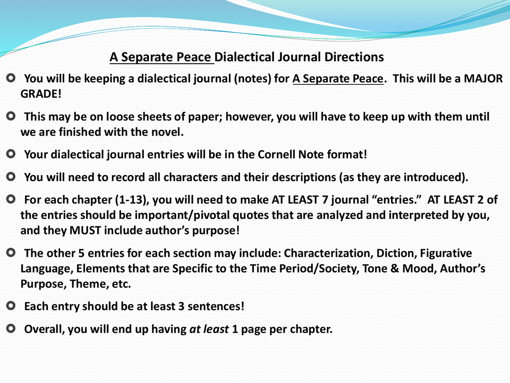 a-separate-peace-journals