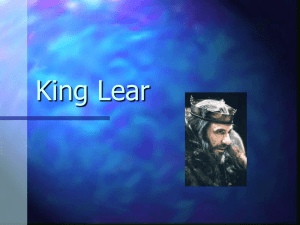 King Lear - Cathedral High School