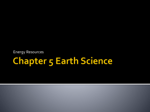 Chapter 5 Earth Science