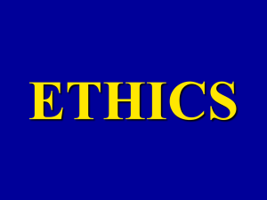 ethics - Bivocational.org