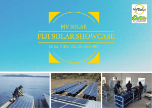 Fiji Solar Showcase