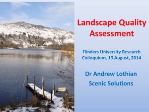 Measuring landscape quality
