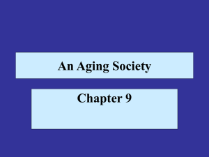 An Aging Society - Napa Valley College